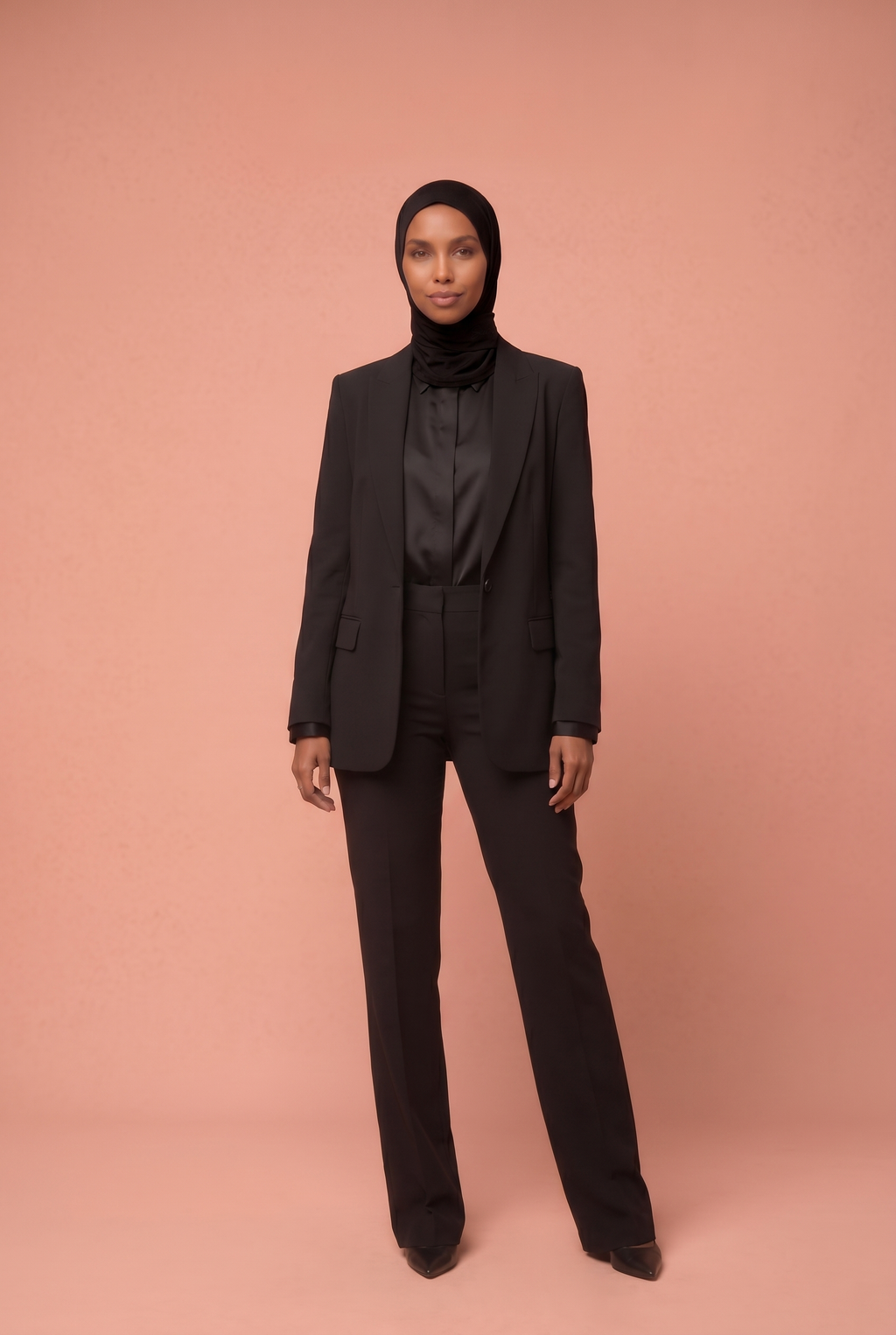 Hijab cagoule Noir