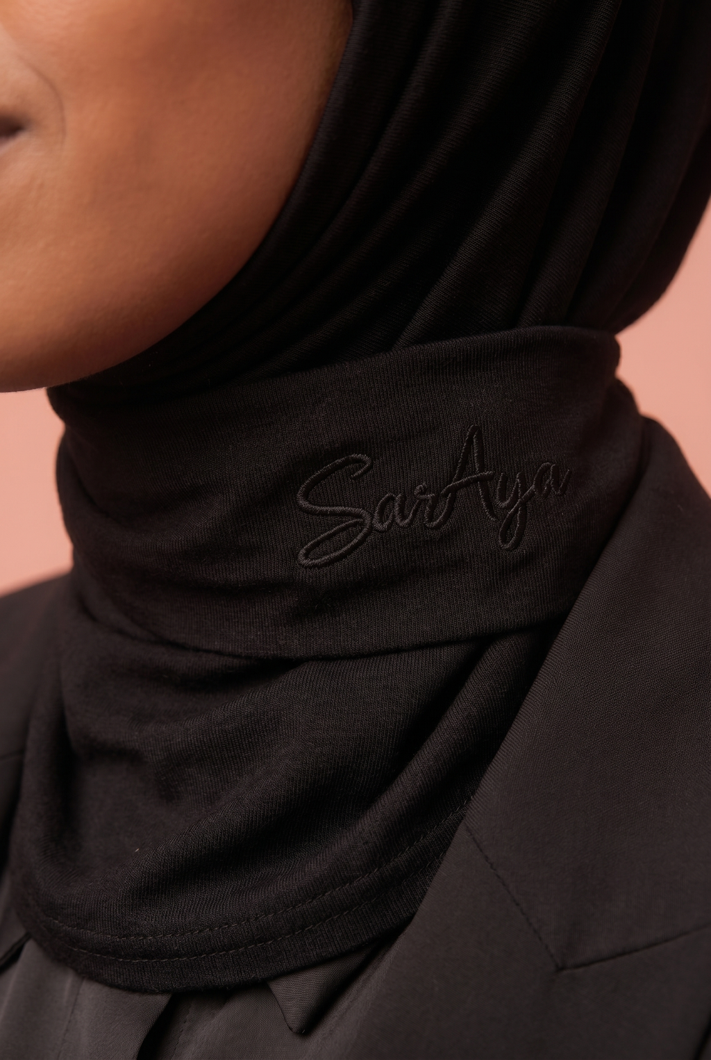 Hijab cagoule Noir