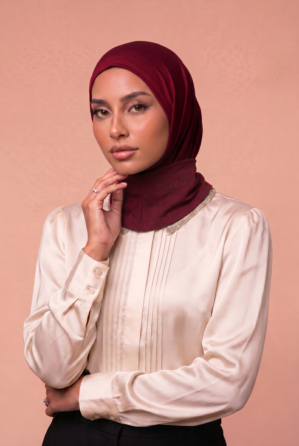 Hijab cagoule Bordeaux